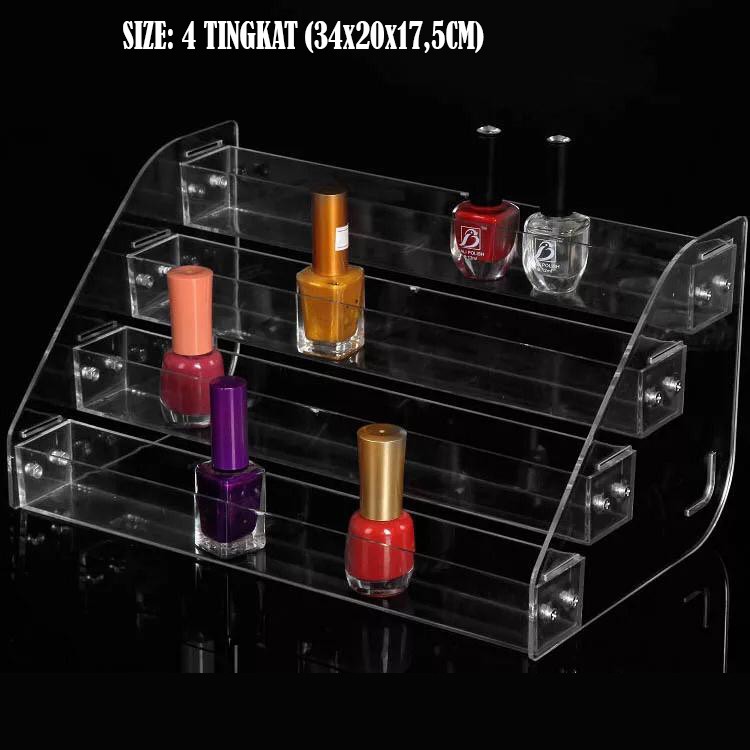 Jual NEW ARRIVALS Rak Organizer Acrylic Rak Tempat Lipstick Rak Tempat