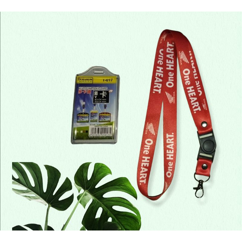 Jual TALI ID CARD HONDA ONE HEART Shopee Indonesia