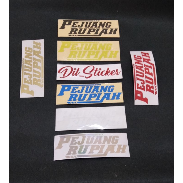 Jual Sticker Pejuang Rupiah Cutting Shopee Indonesia