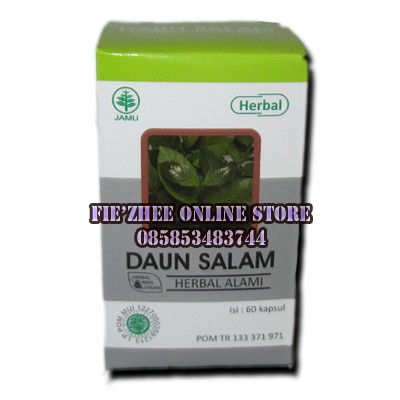 Jual Kapsul Daun Salam Herbal Indo Utama Kapsul Shopee Indonesia