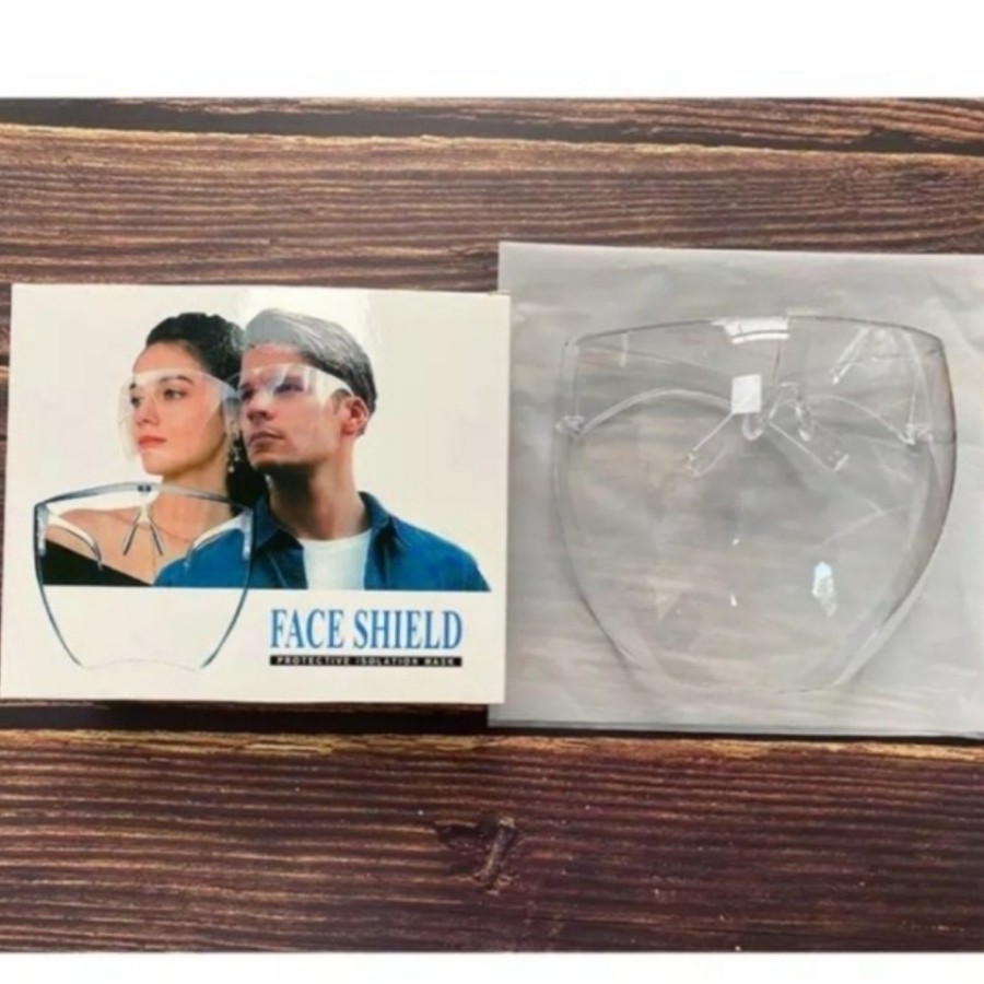 Jual Face Shield Akrilik Acrylic Clear Glass Full Face Shield