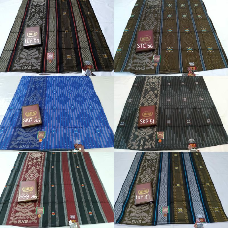 Jual Sarung BHS Excellent SKT Gold MIX Mesres Timbul Songket Mercerized