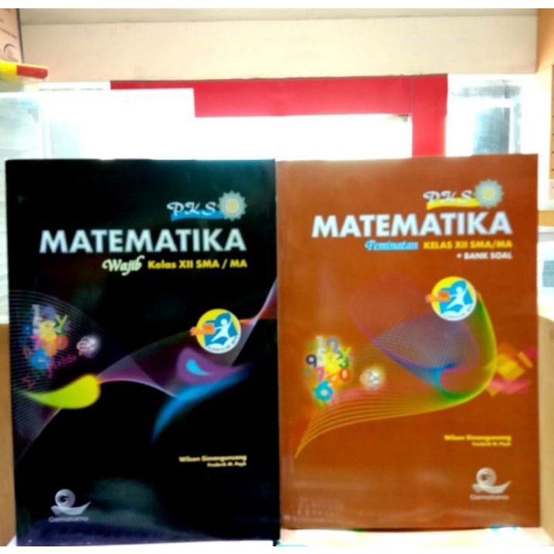 Jual Buku PKS Matematika Peminatan Dan Wajib Kelas XII 3 SMA Shopee