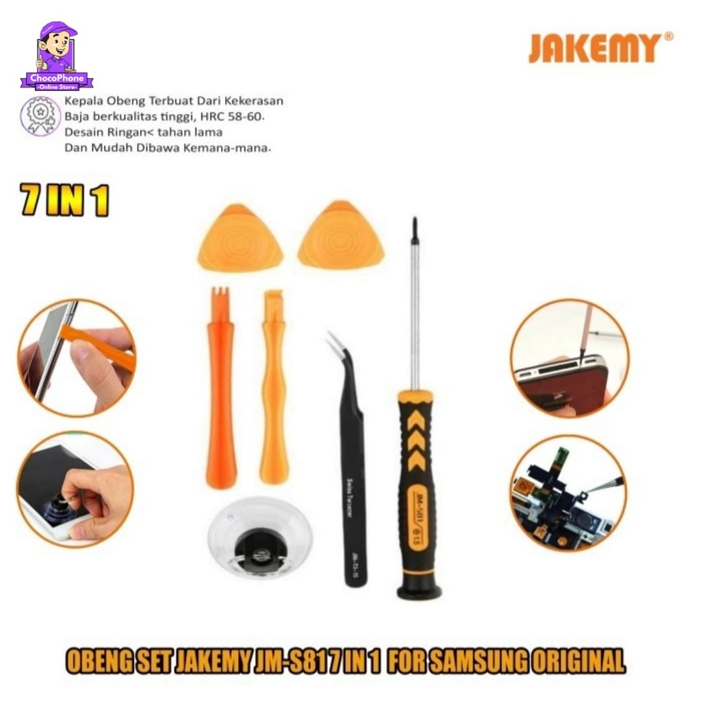 Jual Obeng Opening Tool Set Jakemy Jm S In Pinset Tweezer