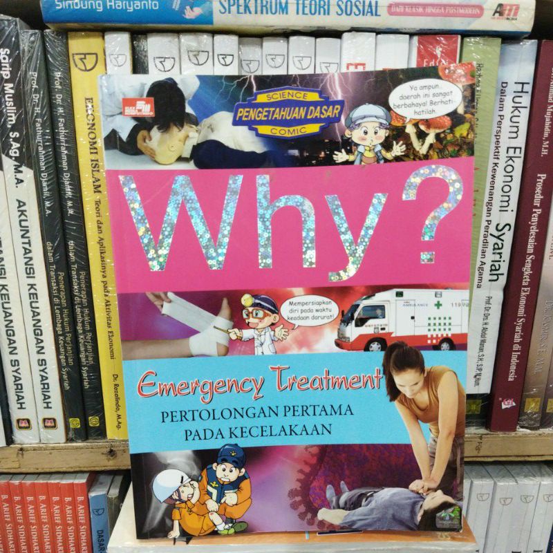 Jual SERI ENSIKLOPEDI KOMIK Why PERTOLONGAN PERTAMA PADA KECELAKAAN