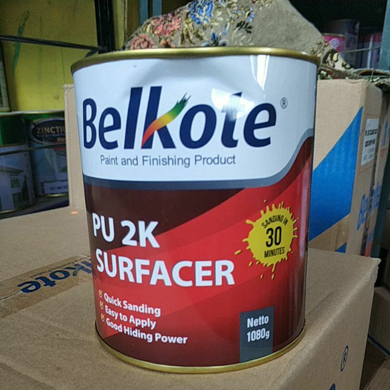 Jual Epoxy Belkote PU 2K Surfacer Kg Shopee Indonesia