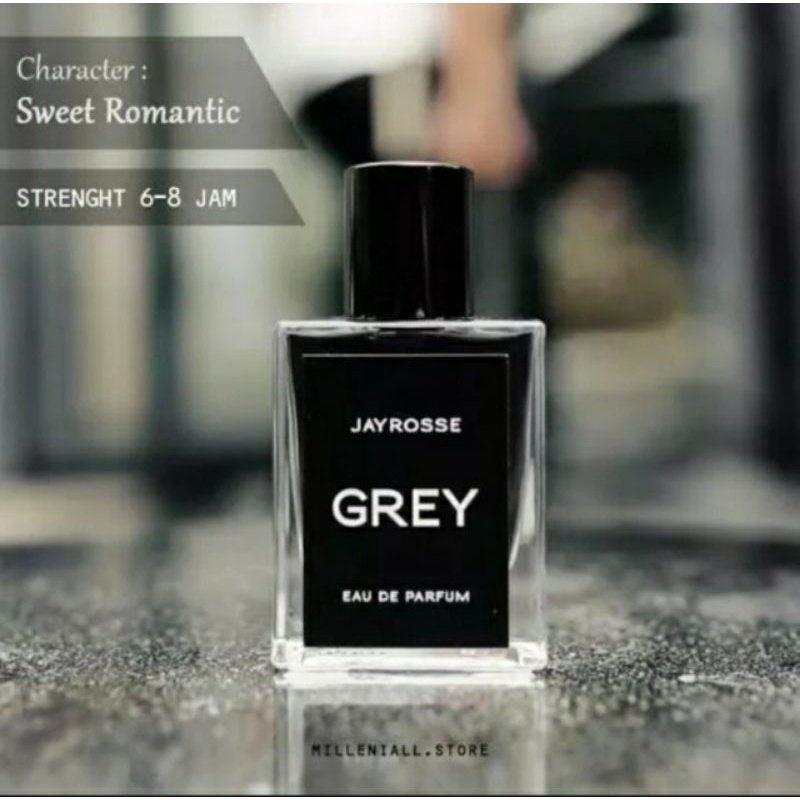 Jual Parfum Jayrosse Grey Ori Parfum Pria Tahan Lama Kemasan Ml