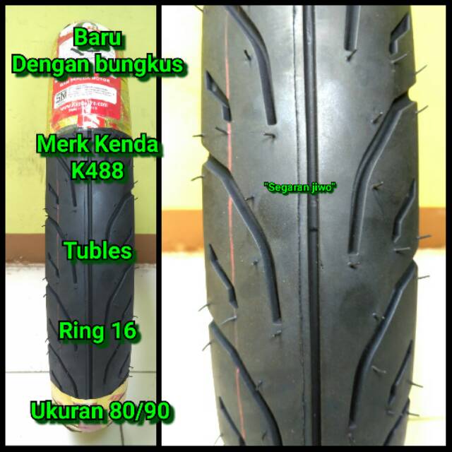 Jual Ban Motor Matic Tubles Ring 16 Ukuran 80 90 Ban Belakang Suzuki