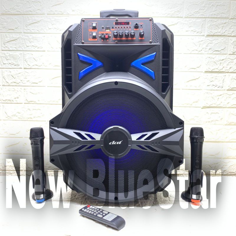 Jual Speaker Portable Wireless DAT DT 1516 Original 15 Inch Bluetooth