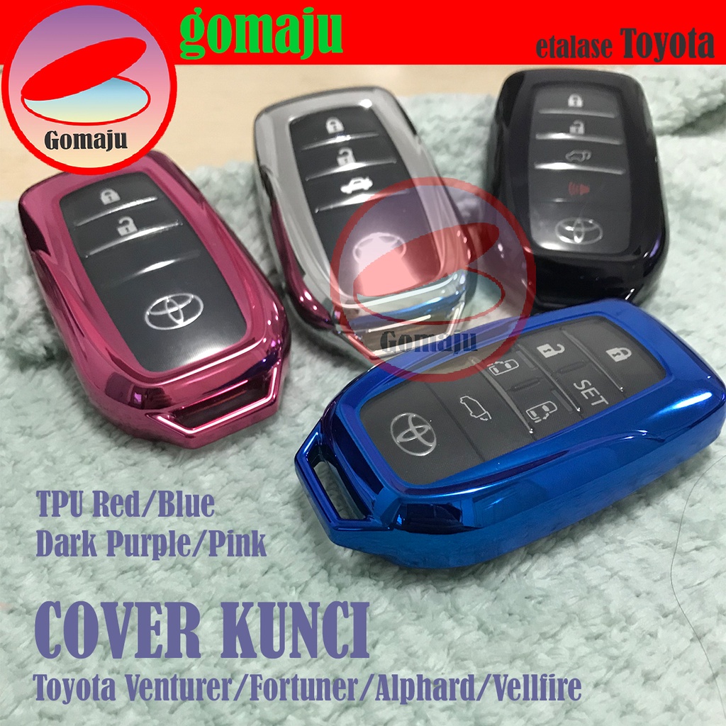 Jual COVER KUNCI TPU Toyota Alphard Vellfire Innova KONDOM CASE