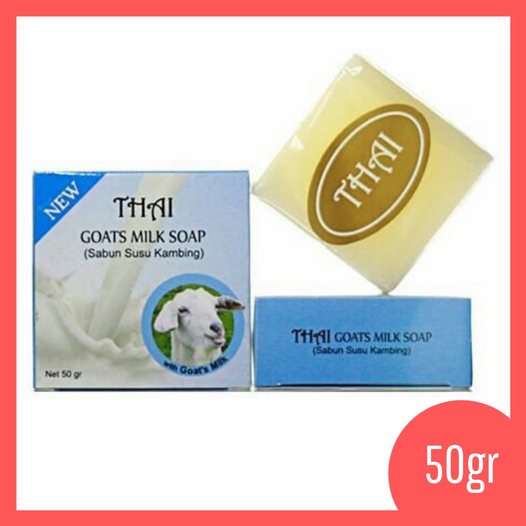 Jual Thai Goats Milk Brightening Soap Sabun Batang Susu Domba Gr