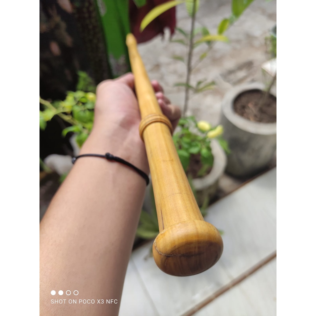 Jual Tongkat Komando Kayu Cendana Wangi Shopee Indonesia