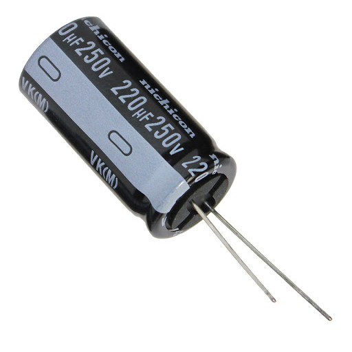 Jual ELECTROLYTIC CAPACITOR ELCO 220UF 250V 18X25MM Shopee Indonesia