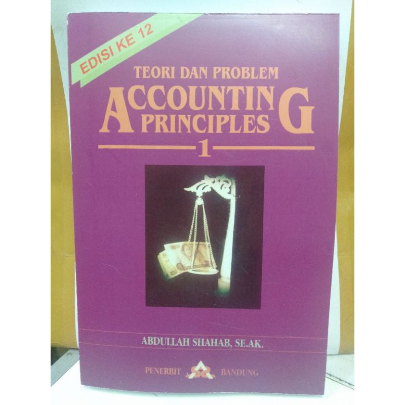 Jual Buku Teori Dan Problem Accounting Principles Shopee Indonesia