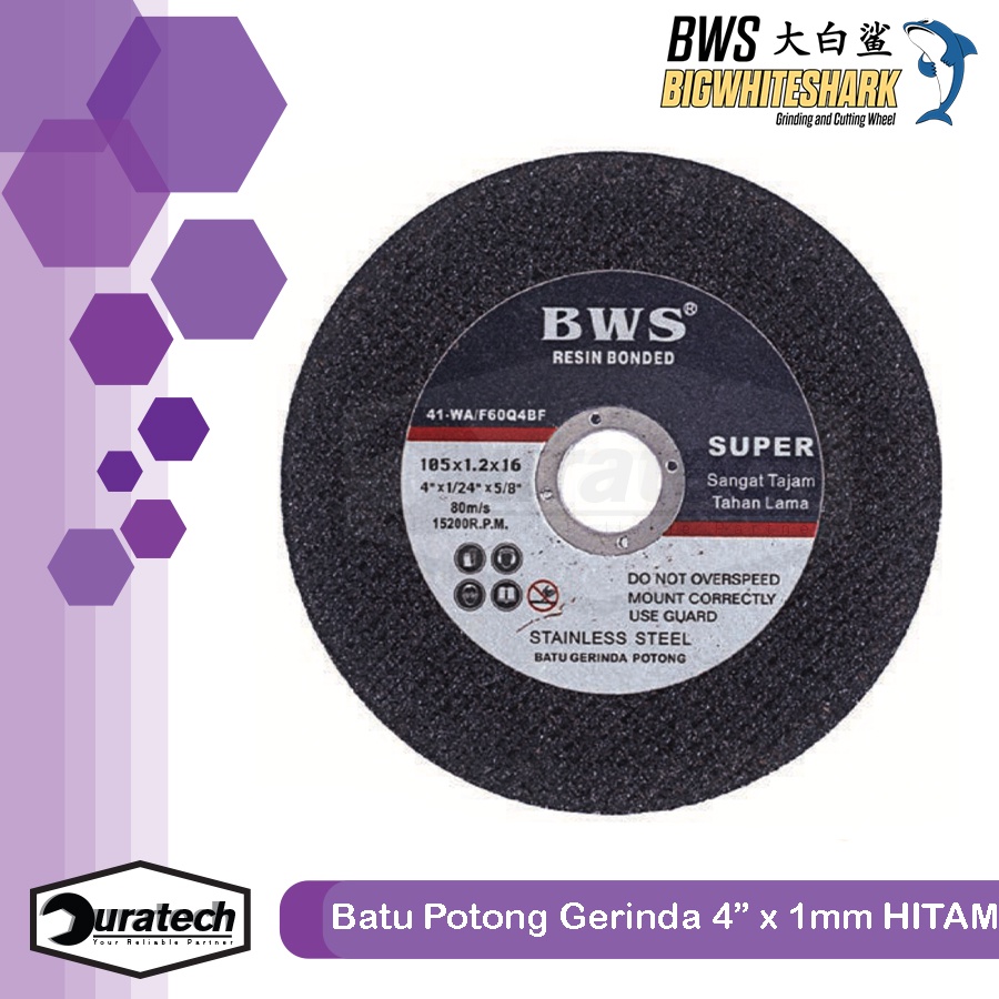 Jual Bws Batu Gurinda Gerinda Potong Bws Inch X Mm Cutting Disc