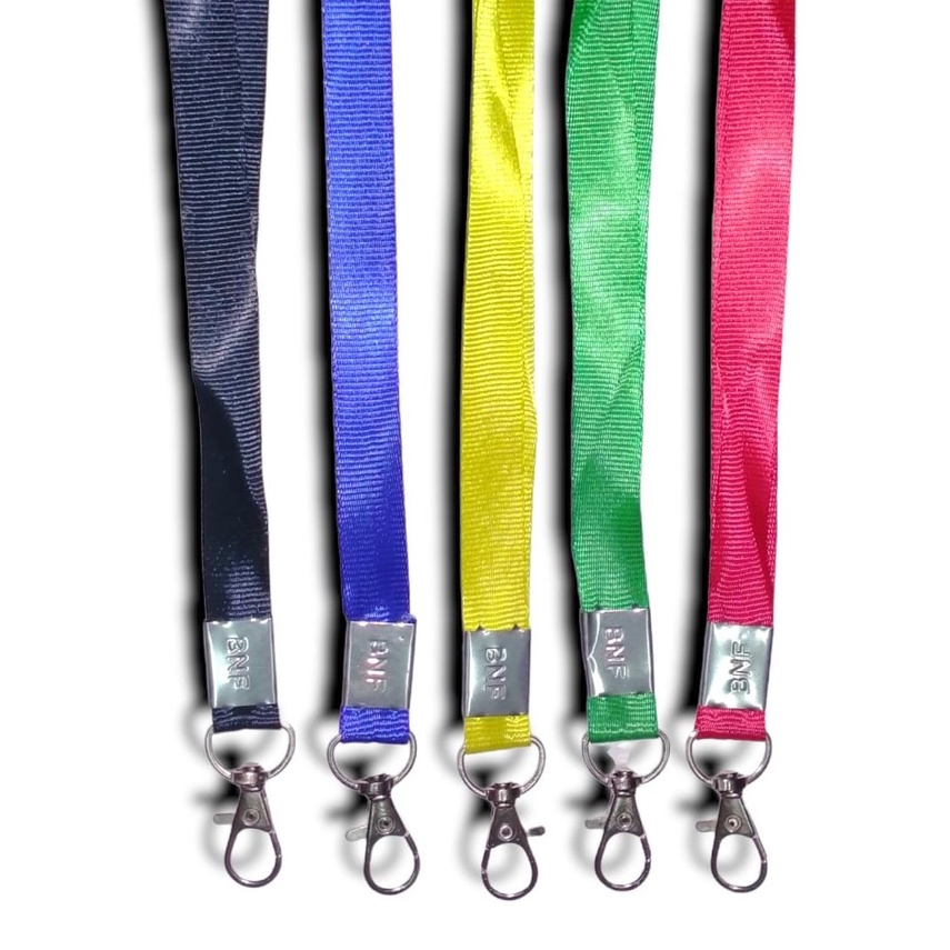 Jual Tali Lanyard Id Card Name Tag Warna Cm Kait Besi Murah