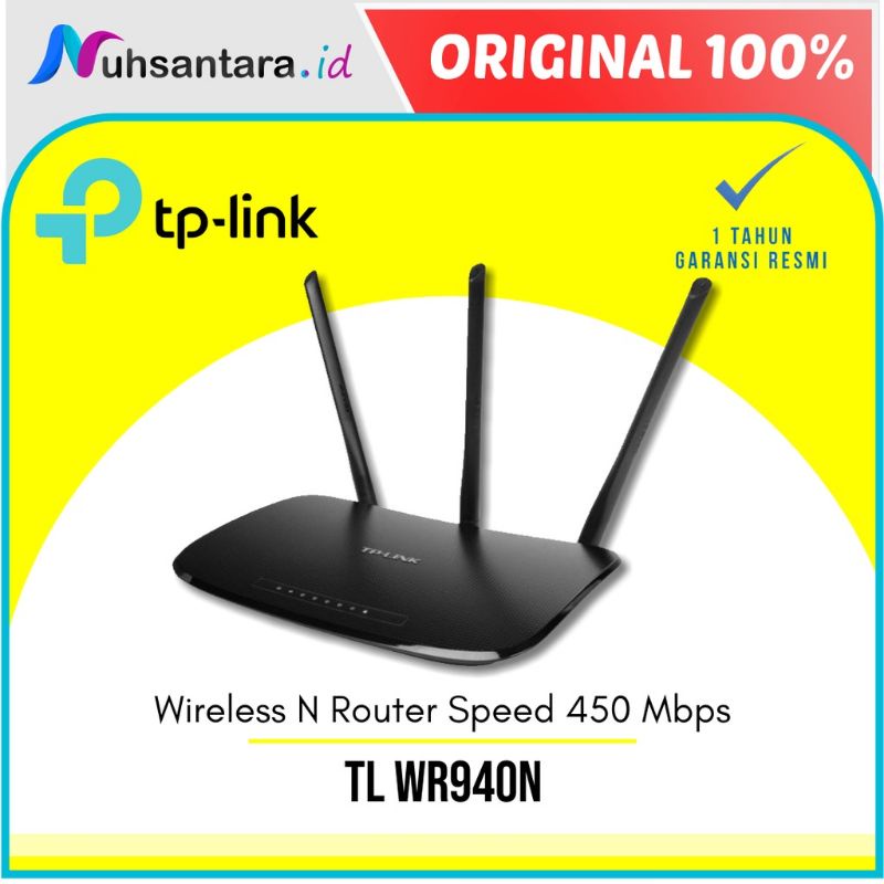 Jual TP LINK TL WR940N 450 Mbps Wireless N Router Wi Fi Routers