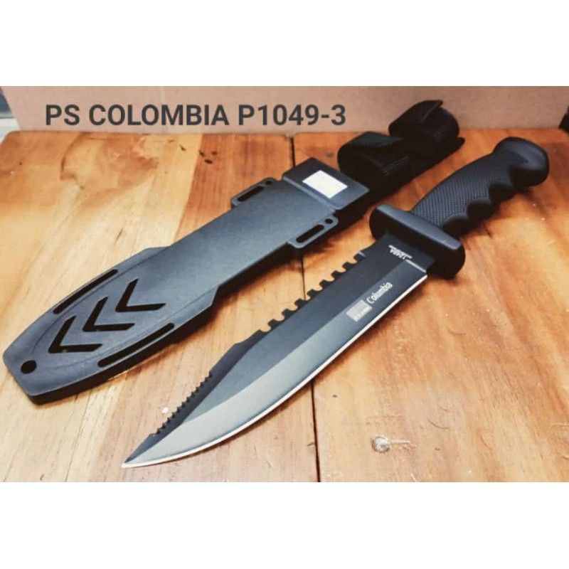 Jual Pisau Columbia Survival Kit Bushcraft Hunting Berburu Komando