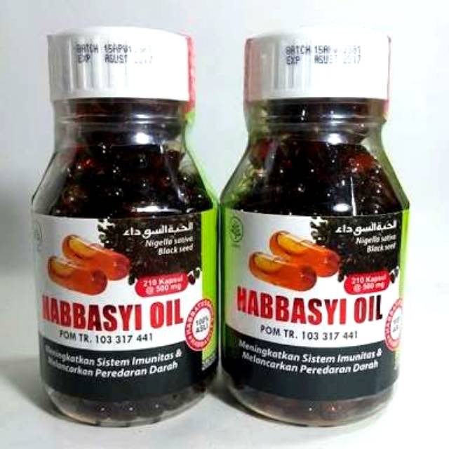 Jual Habbasyi Oil Murni 210 Kapsul Shopee Indonesia