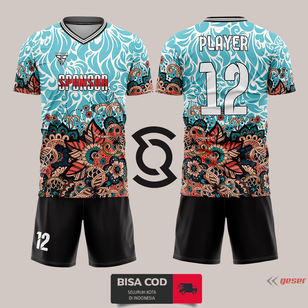 Jual Jersey Baju Setelan Futsal Sepakbola Full Printing Bisa Custom