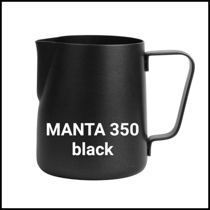 Jual Latina Manta Black Teflon Milk Jug 350 Ml Shopee Indonesia