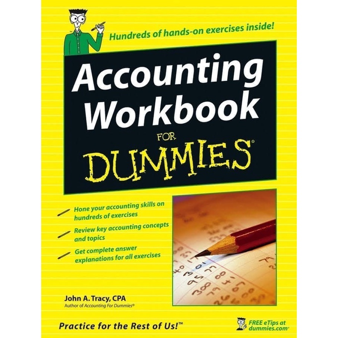 Jual Accounting Workbook For Dummies By John A Tracy Shopee Indonesia