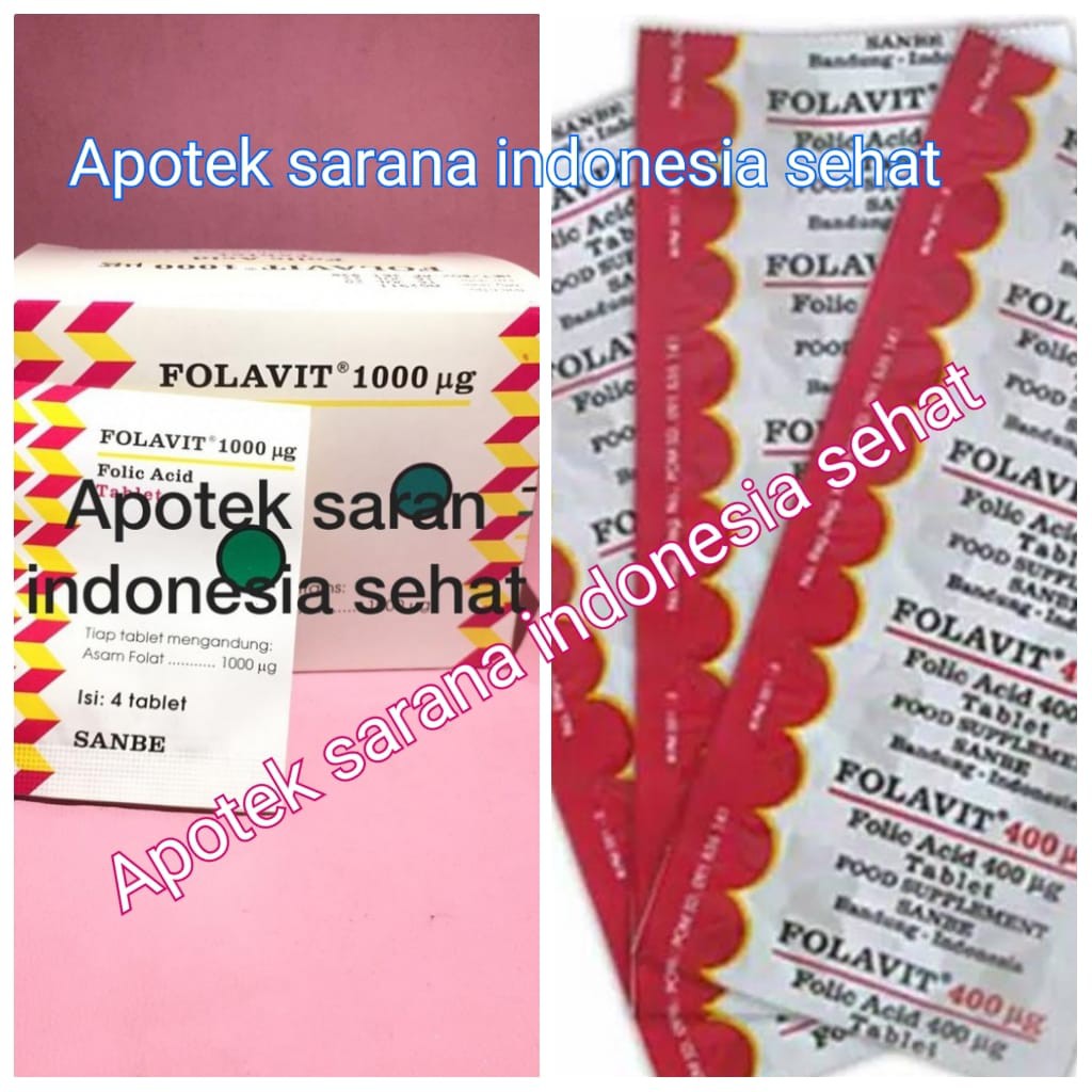 Jual FOLAVIT ASAM FOLAT HARGA PER STRIP Shopee Indonesia