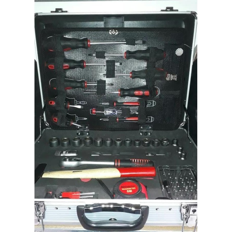 Jual TOOLKIT 109 BOX SET TOOL KIT ORIGINAL KRISBOW KOTAK PERKAKAS