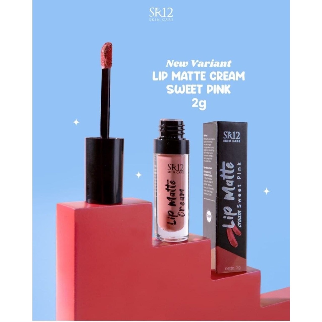 Jual Lip Matte Cream Mini 2gram SR12 Cherish Me Nude Berry Dan Sweet