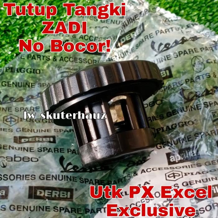 Jual Tutup Tangki Bensin Vespa Merk Zadi Bebas Bocor Utk Px Excel