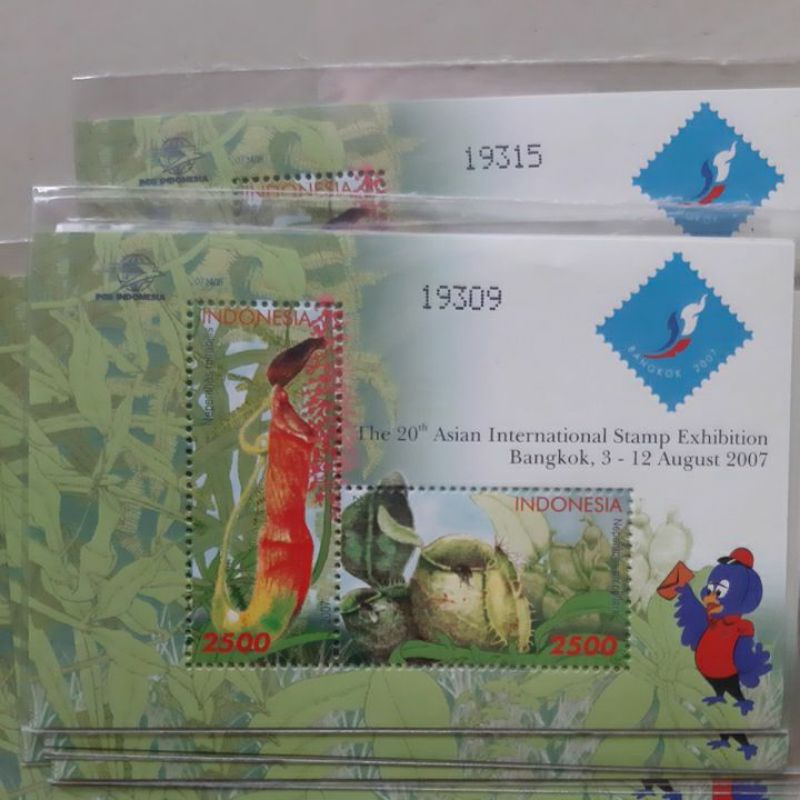 Jual Perangko Indonesia Asian Stamp Bangkok Sheet Prangko