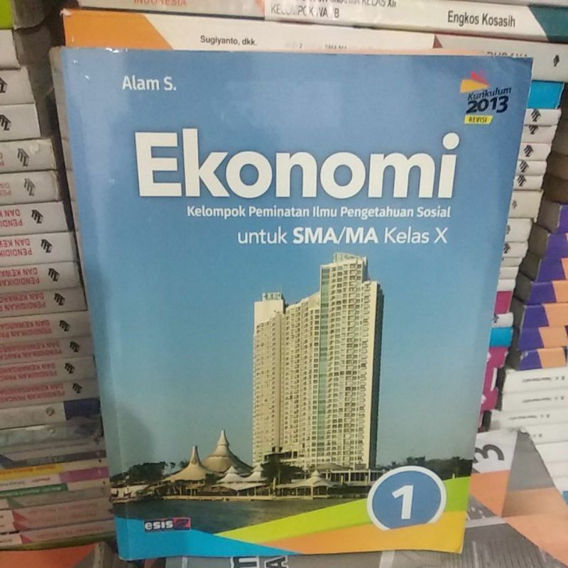 Jual Buku Ekonomi SMA MA Kelas 1 10 Penerbit Erlangga Esis Shopee