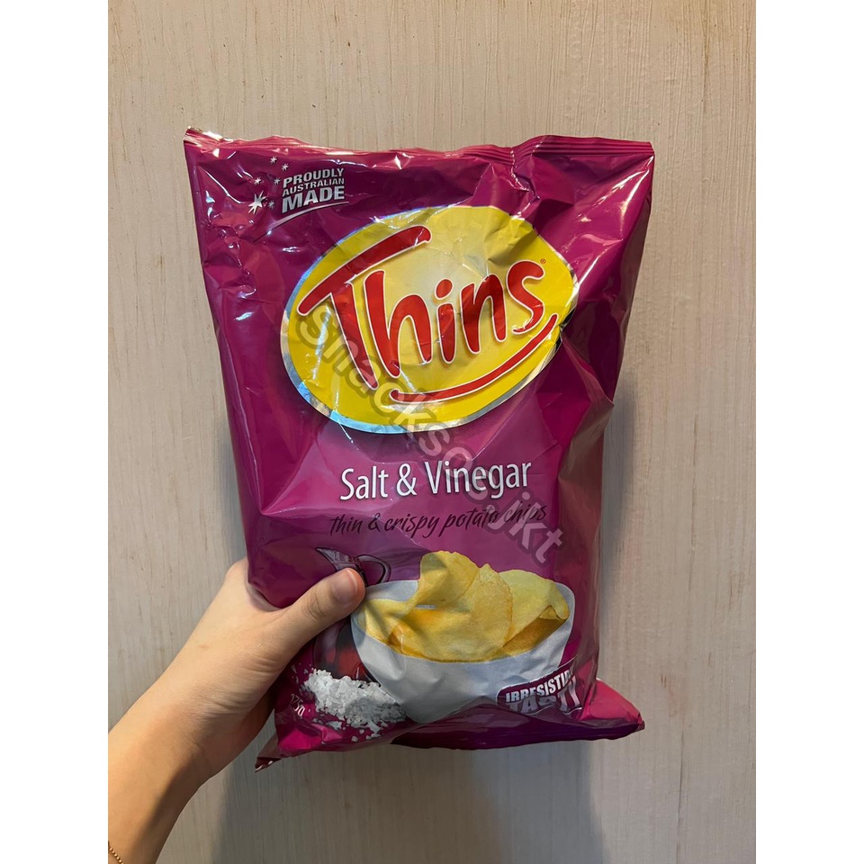 Jual THINS POTATO CHIPS ORIGINAL SOUR CREAM CHIVES SALT VINEGAR