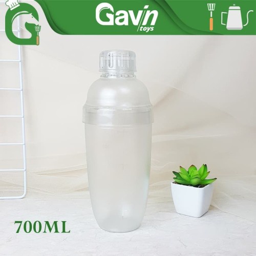 Jual Plastik Shaker 700ml Cocktail Boba Bartender Mixer 700 Ml Gelas