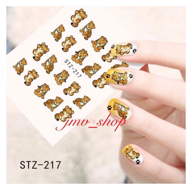 Jual Stiker Kuku Water Decal Nail Art Stickers Shopee Indonesia