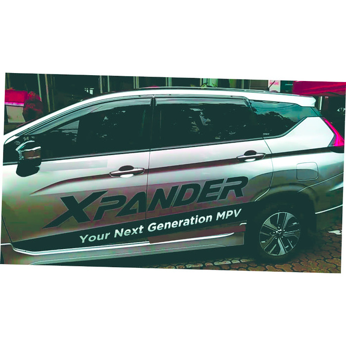 Jual Sticker Stripe List Mobil Xpander Mitsubishi Elegan Shopee Indonesia