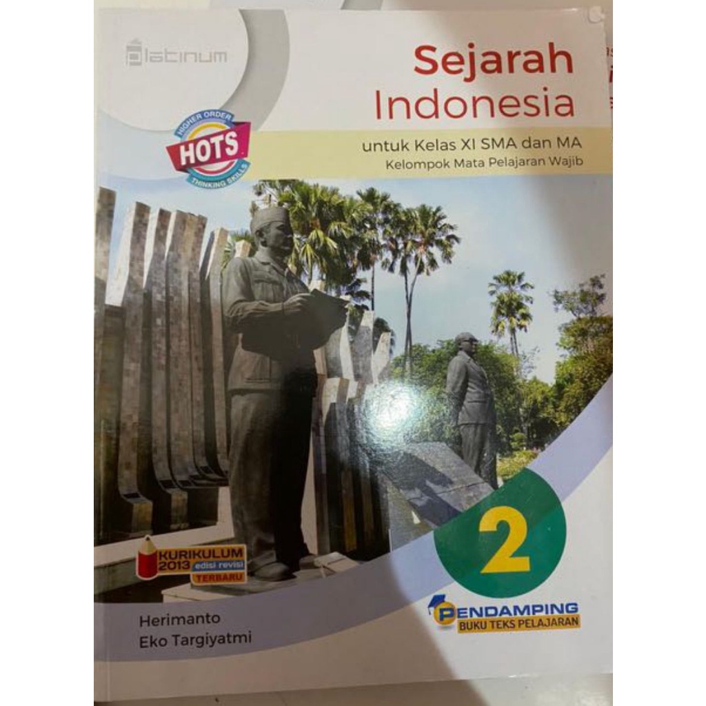 Jual Buku Pelajaran Sejarah Indonesia Kelas Platinum Tiga Serangkai