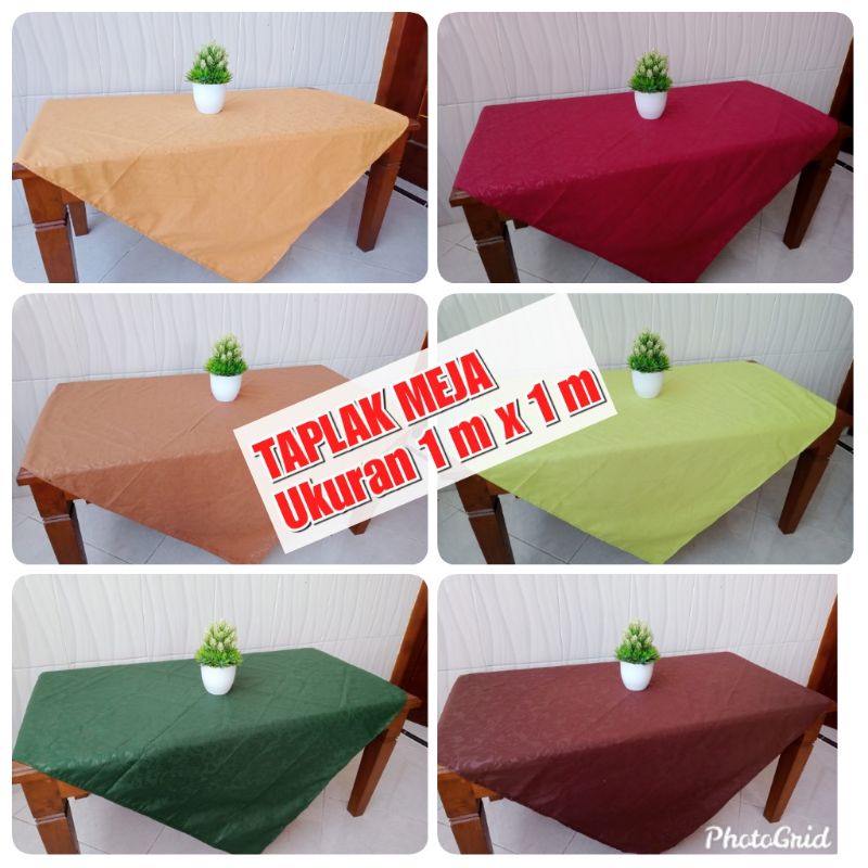 Jual Taplak Meja Ruang Tamu Teras Polos Dan Motif Ukuran M X M Atau