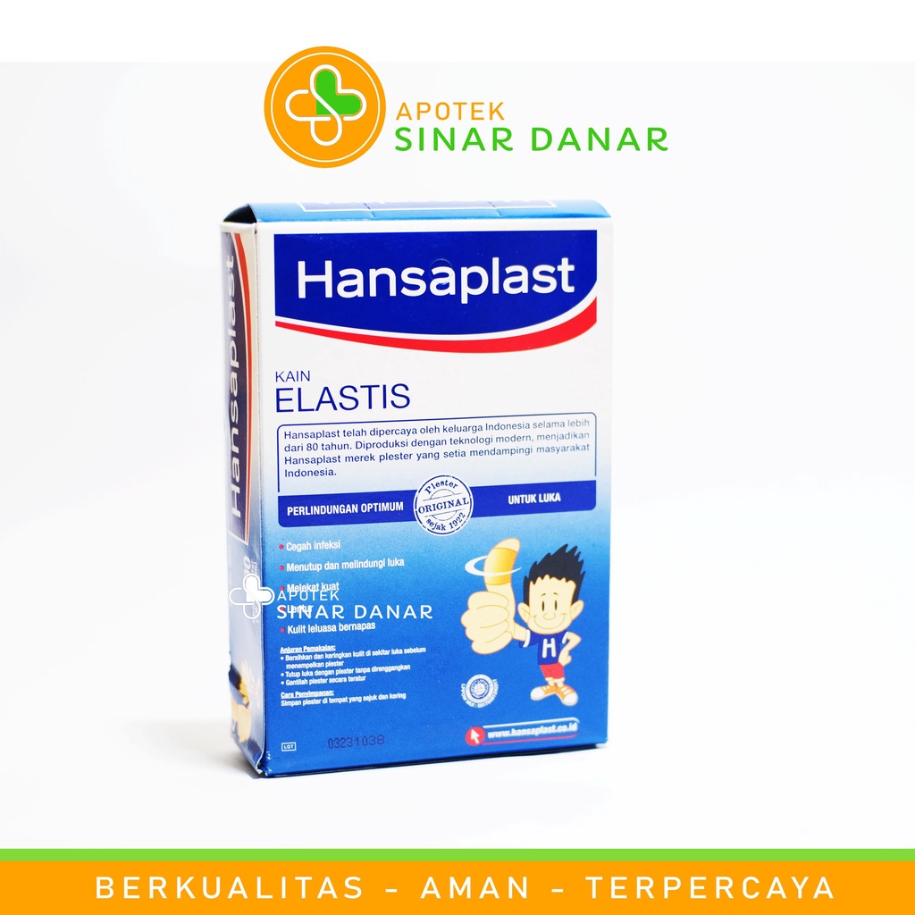 Jual Hansaplast Perlindungan Terbaik Untuk Luka 1 Box Isi 100 Lembar