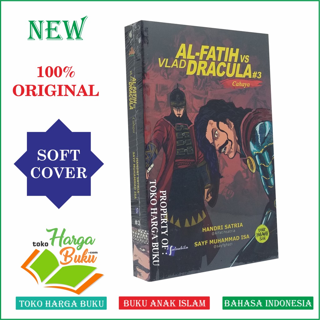 Jual Komik Al Fatih VS Vlad Dracula Jilid 3 Cahaya ORI Pustaka