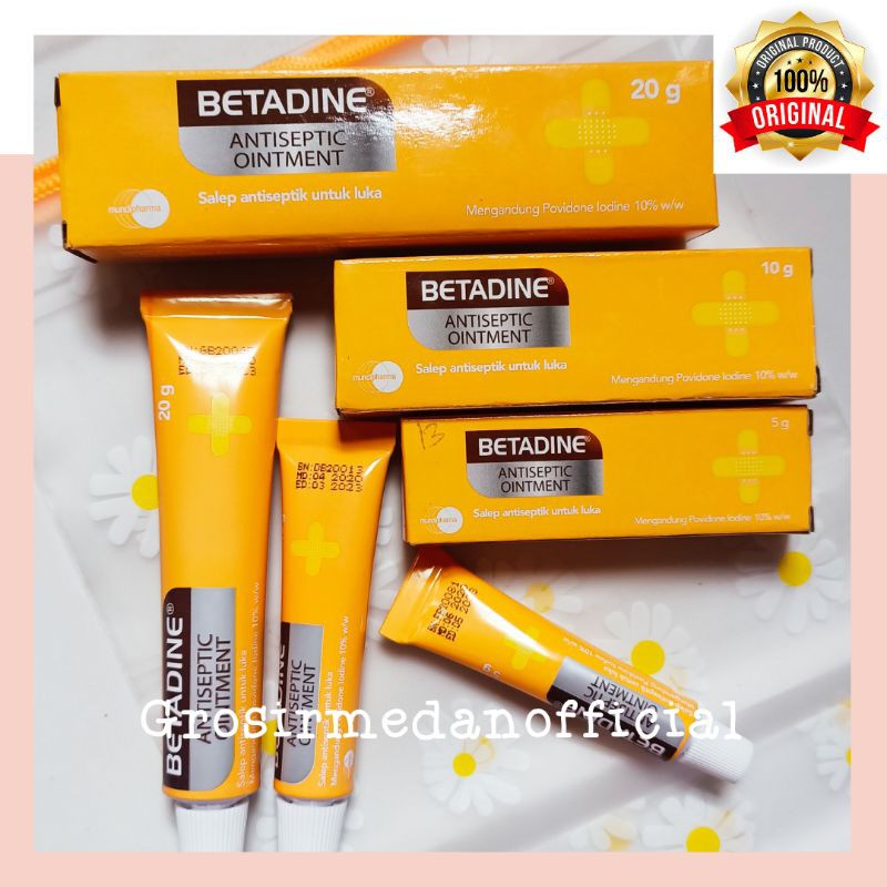 Jual Cod Betadine Ointment Betadine Salep Antiseptik Untuk Luka