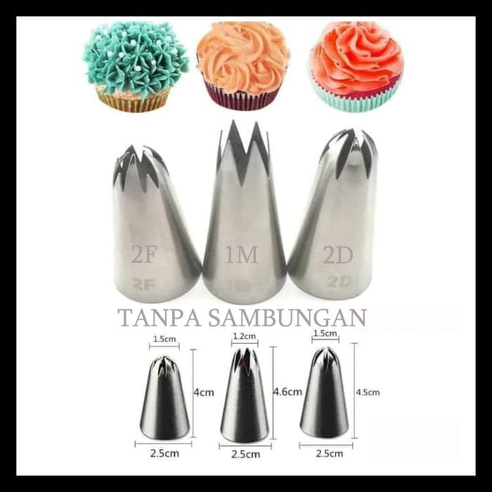 Jual SPUIT STAR MAWAR BINTANG 1M 2D 2F KEMBANG BUNGA DIY SWIRL