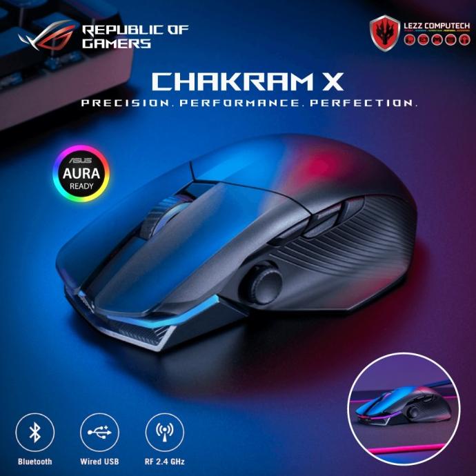 Jual Asus Rog Chakram X Wireless Rgb Gaming Mouse Fg Te Shopee