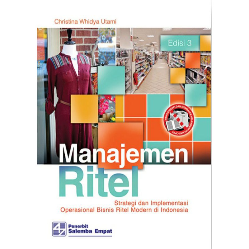 Jual Buku Original Manajemen Ritel Edisi Penulis Whidya Utami