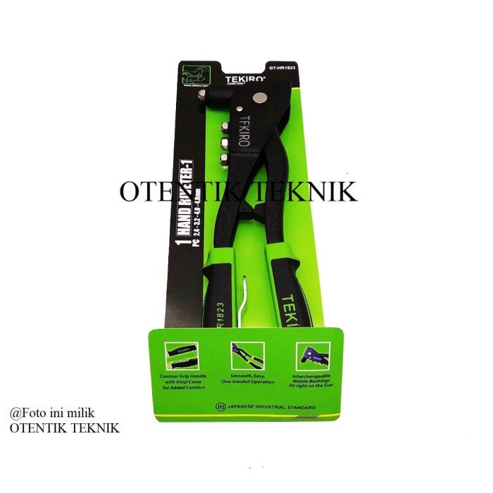 Jual Tekiro Gthr Hitam Rivet Manual Tang Paku Ripet Hand Riveter