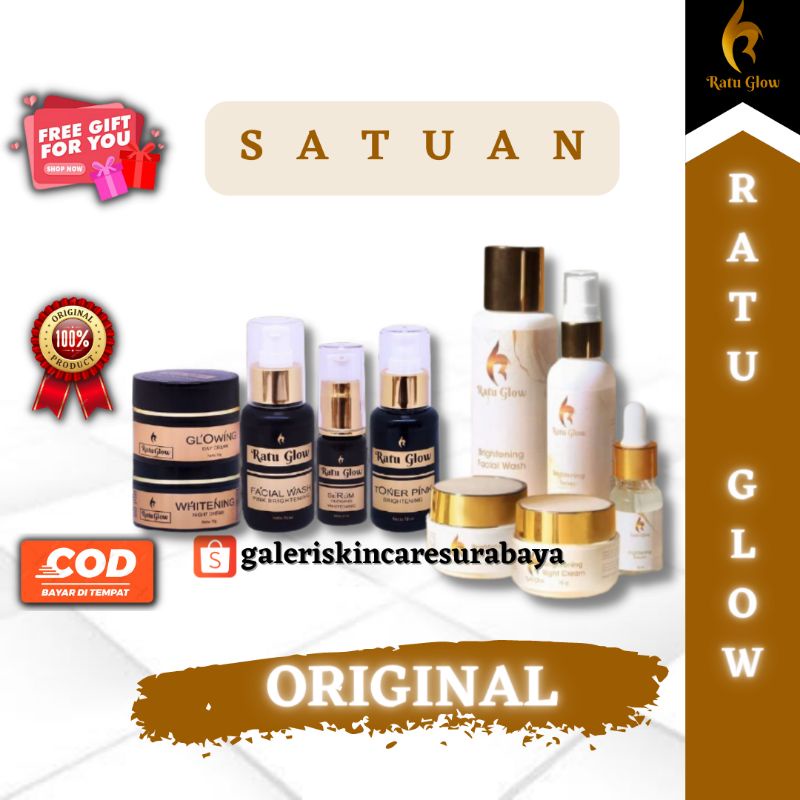 Jual RATU GLOW ECER BELI SATUAN ORIGINAL BPOM Shopee Indonesia