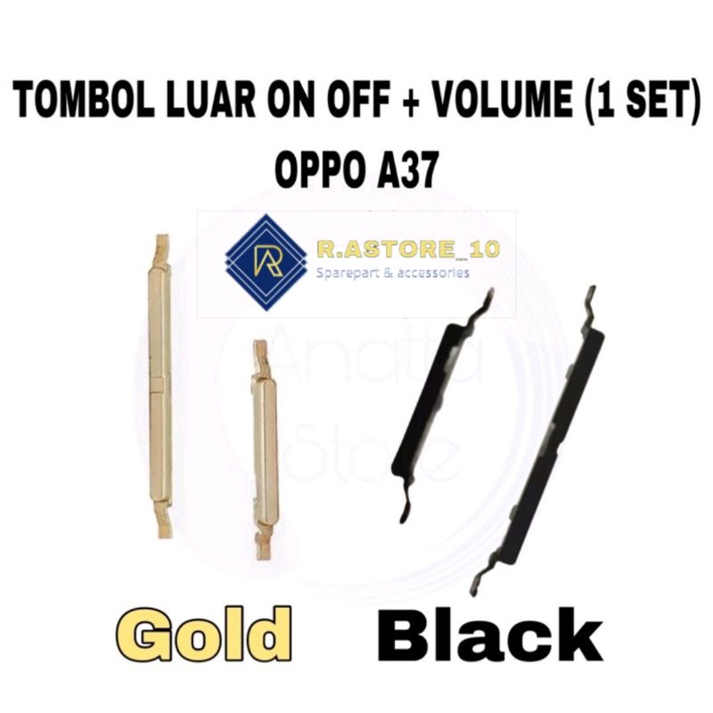 Jual Pernik Tombol Luar On Off Volume Oppo A37 A37F NEO 9 Karet Luar On