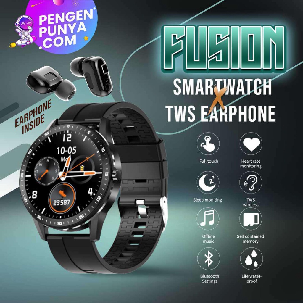 Jual Smartwatch X Tws Headphones Included Tws Bluetooth Headset