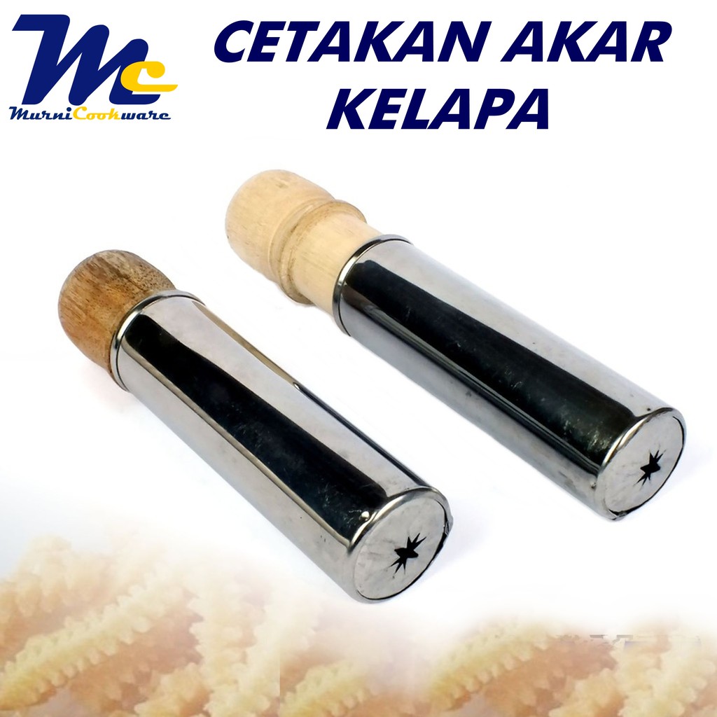 Jual Cetakan Kue Akar Kelapa Stainless Alumunium Shopee Indonesia