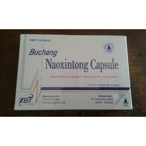 Jual Obat Kesehatan Jantung Dan Otak Buchang Naoxintong Capsul Dus